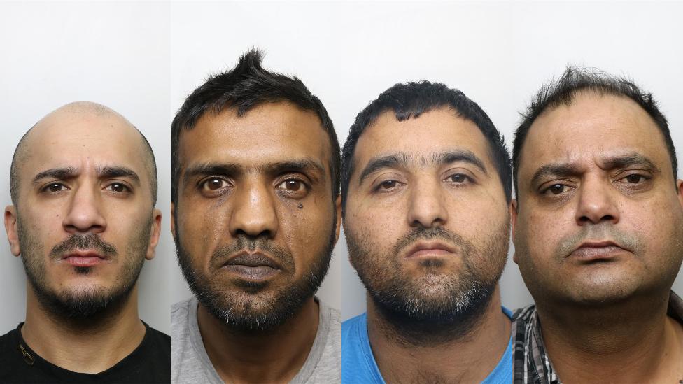 Usman Ali, Banaras Hussain, Abdul Majid and Gul Riaz