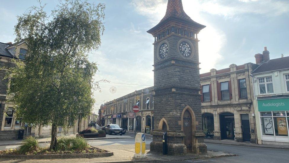 Clevedon town centre