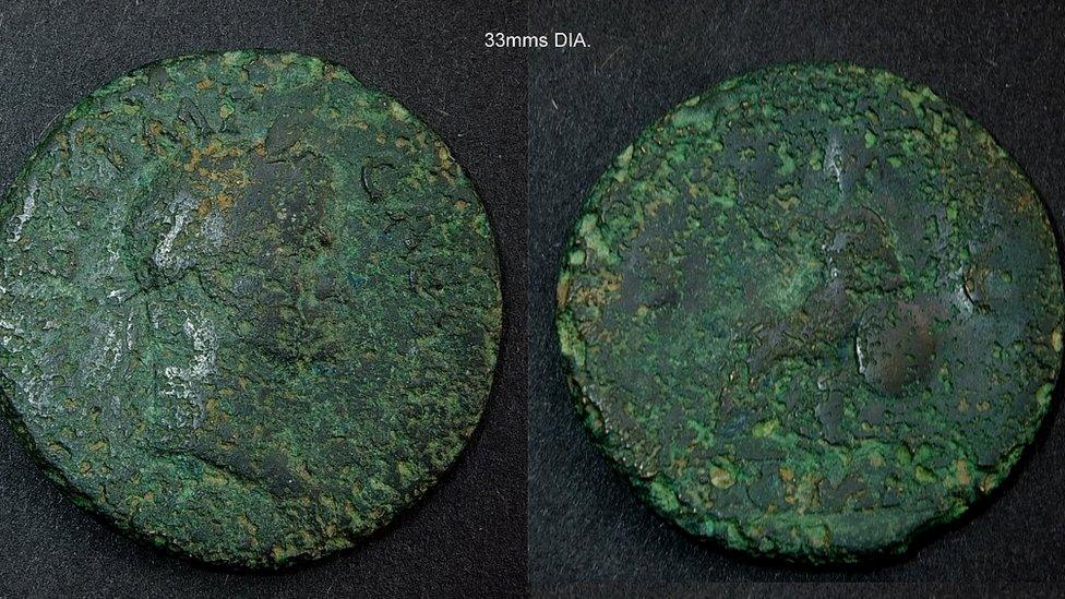 Roman coin