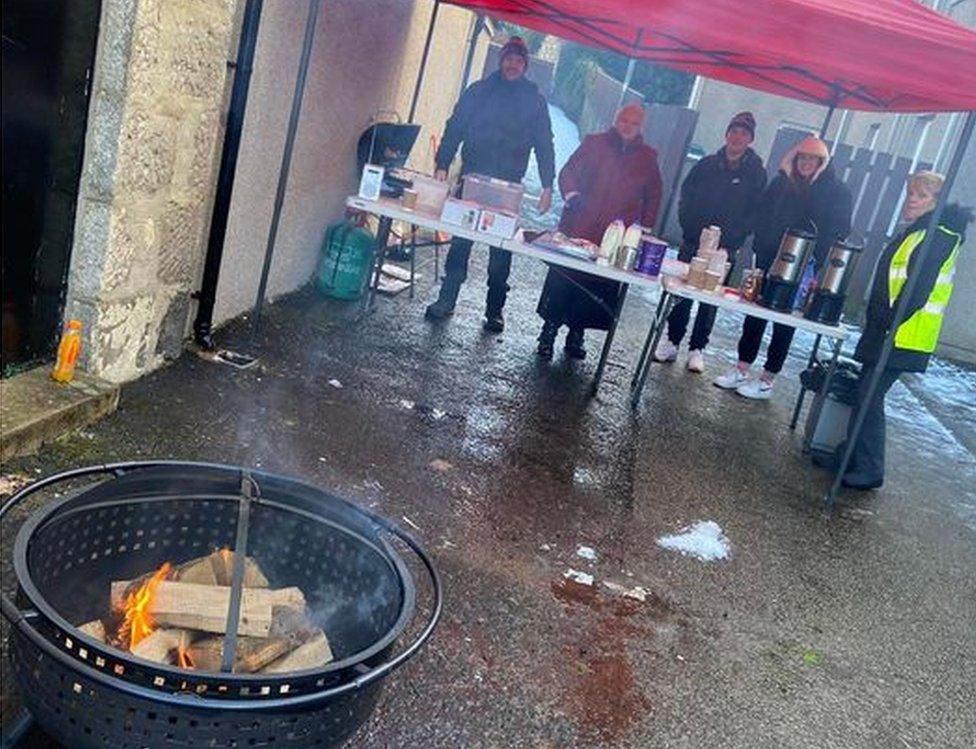 food stall