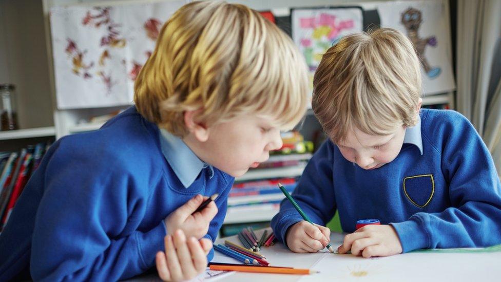 Schoolchildren - stock image