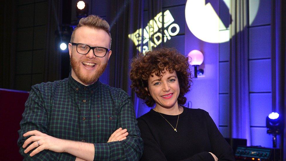 Huw Stephens and Annie Mac