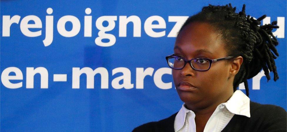 Sibeth Ndiaye the communications chief at the Elysée