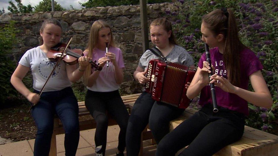 Fleadh musicians