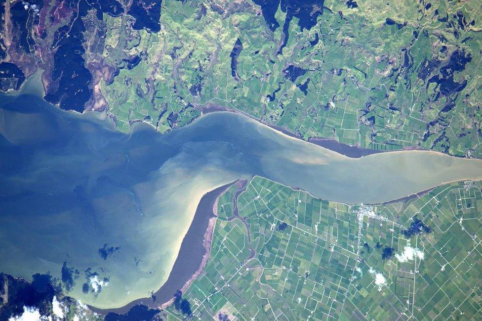 New Zealand from ISS