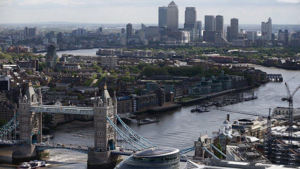 A view of London