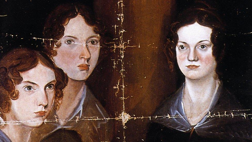 Portrait of Brontë sisters