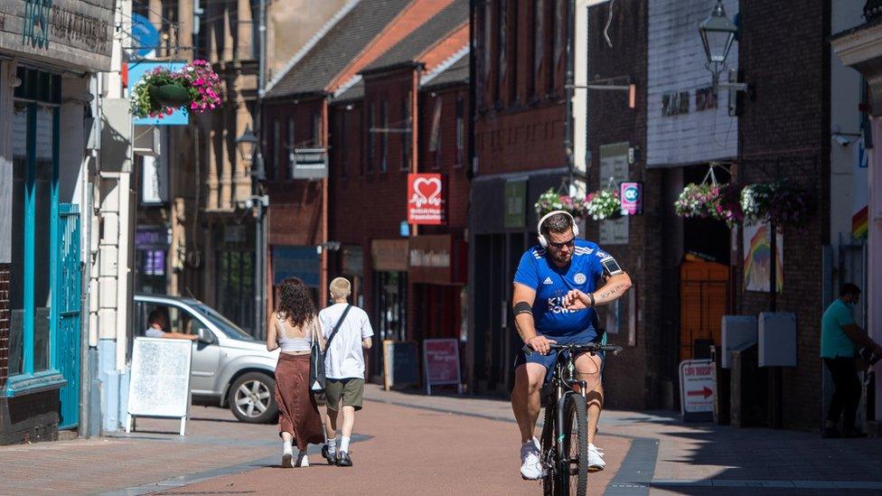 Leicester in lockdown