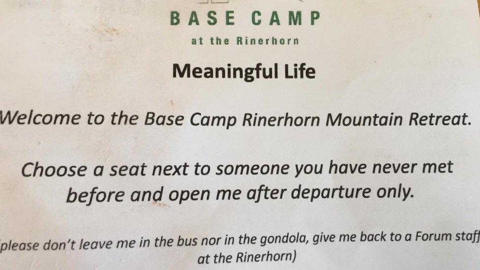 Base Camp Meaningful Life invitation