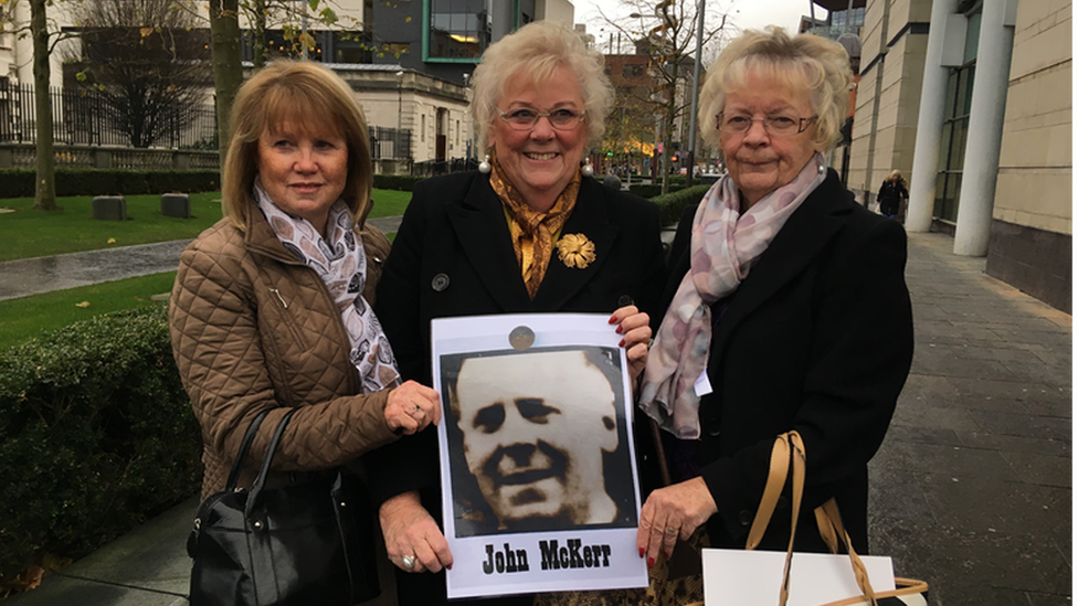 Agnes Bond, Anne Ferguson and Maureen McKerr (left to right)