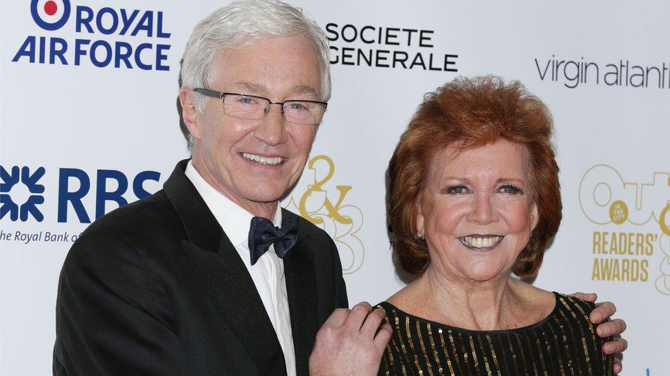 Paul O'Grady and Cilla Black