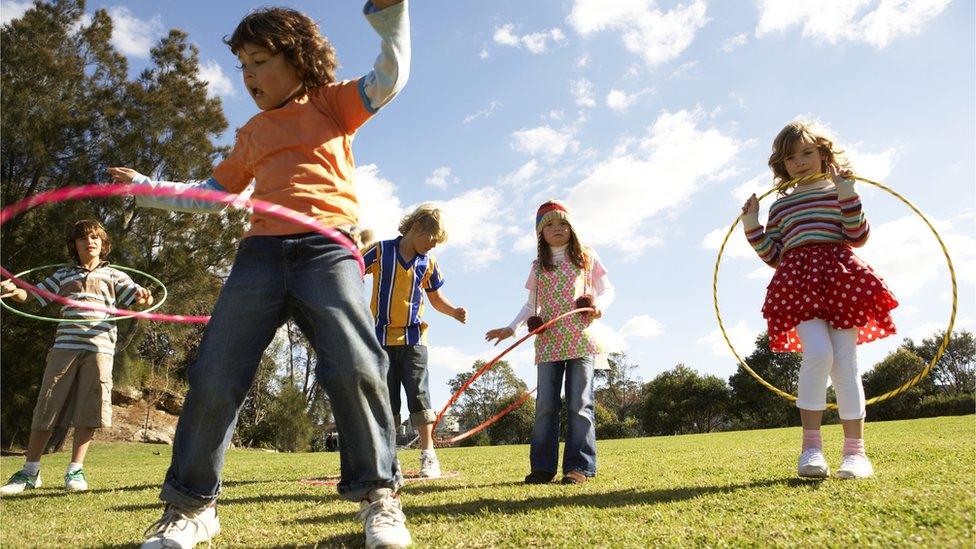 Kids playing