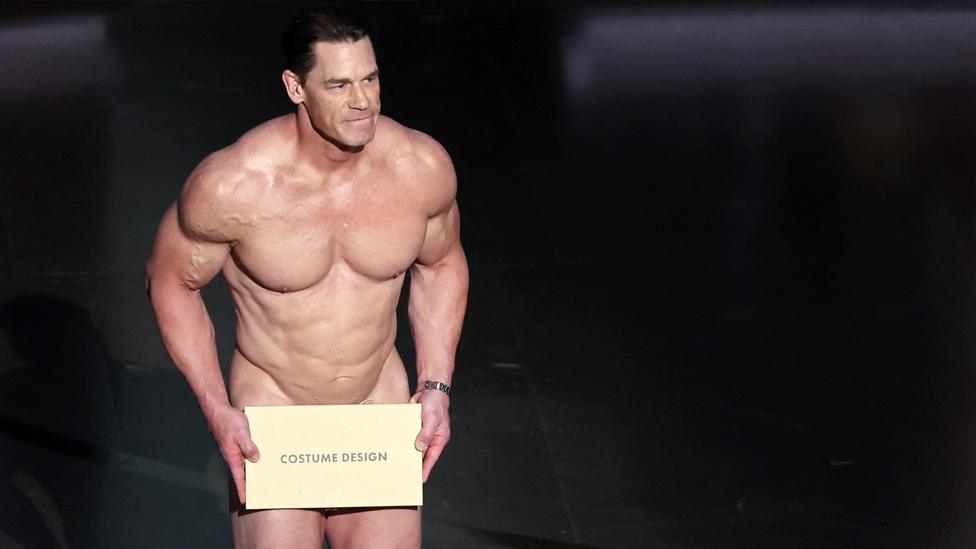 John Cena speaks onstage during the 96th Annual Academy Awards at Dolby Theatre on March 10, 2024 in Hollywood, California.