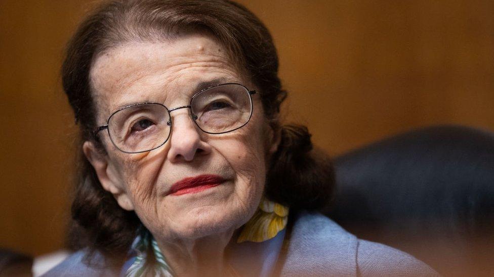 Sen. Dianne Feinstein, D-Calif., attends the Senate Judiciary Committee hearing on judicial nominations in Dirksen Building on Wednesday, September 6, 2023.