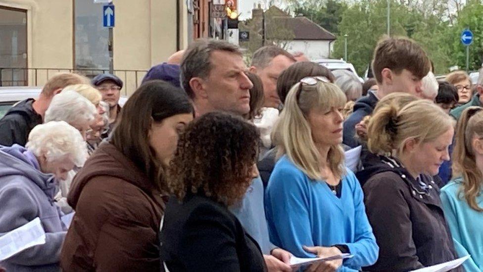 Kate and Gerry McCann in Rothley, 3 May 2022