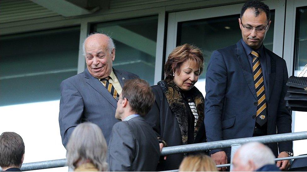 Assem Allam and family