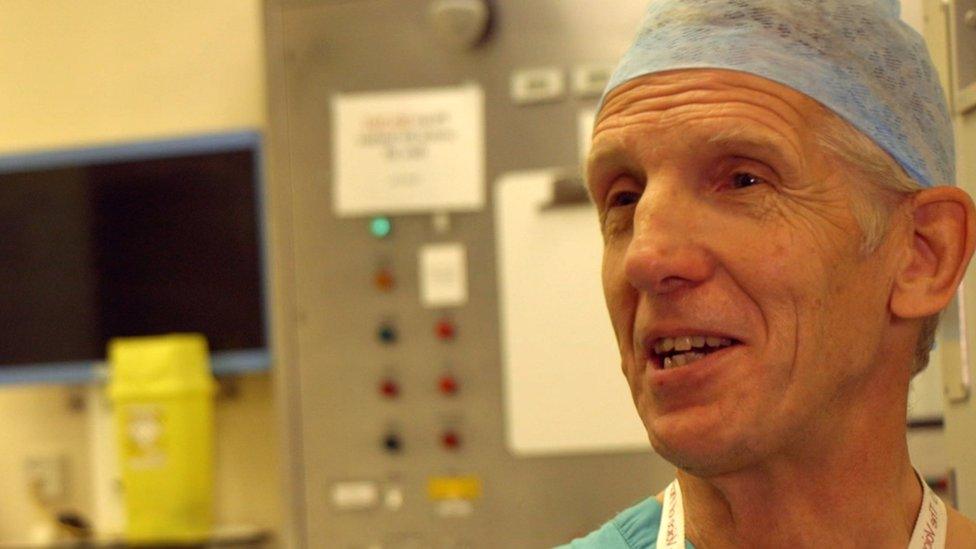 Surgeon Graeme Perks