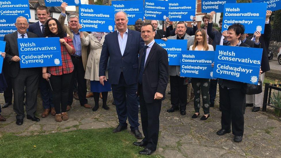 Welsh Conservative campaign launch