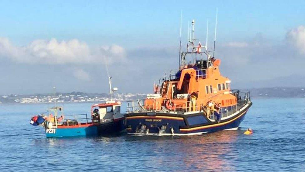 Penlee Lifeboat rescue operation