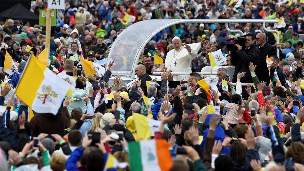 Pope Francis in Phoenix Park