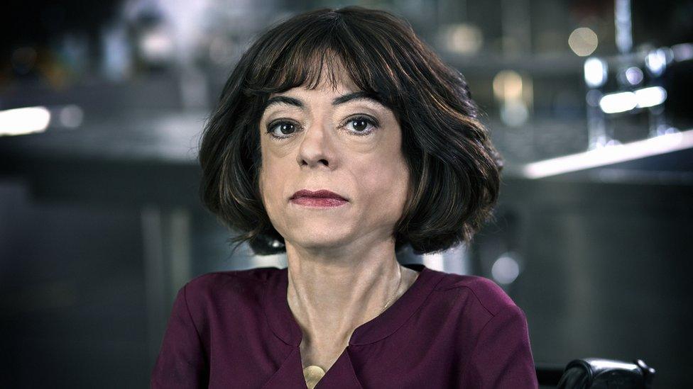 Liz Carr in Silent Witness