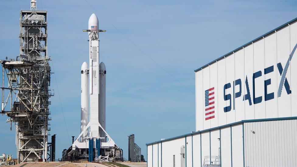 SpaceX Falcon Heavy rocket