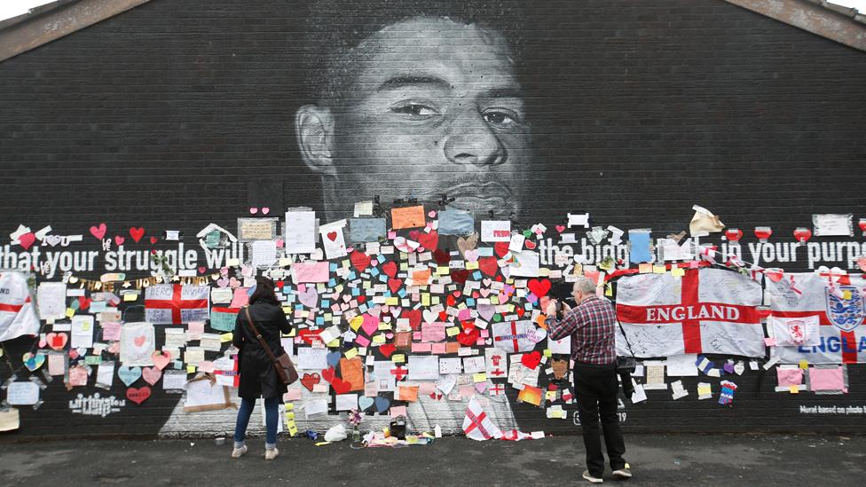 Marcus Rashford mural