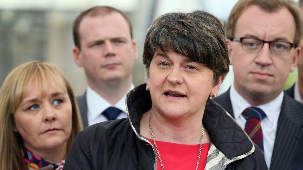 DUP leader Arlene Foster