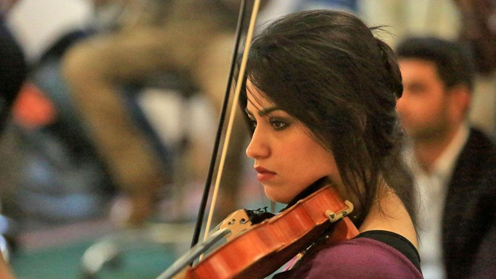 Peace through arts concert in Mosul