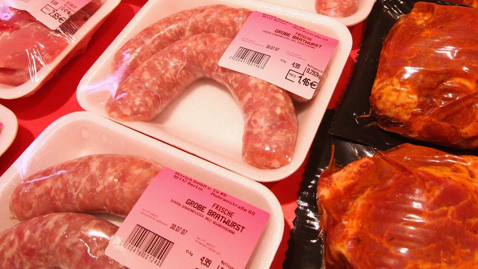 German pork on sale, file pic