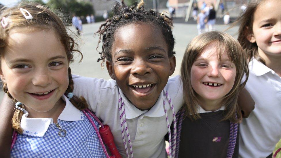 school children