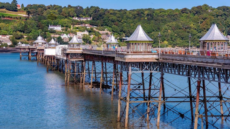 Pier Bangor heddiw