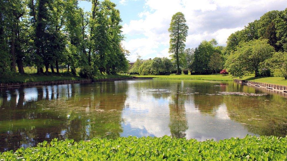 Grounds at Erddig's estate