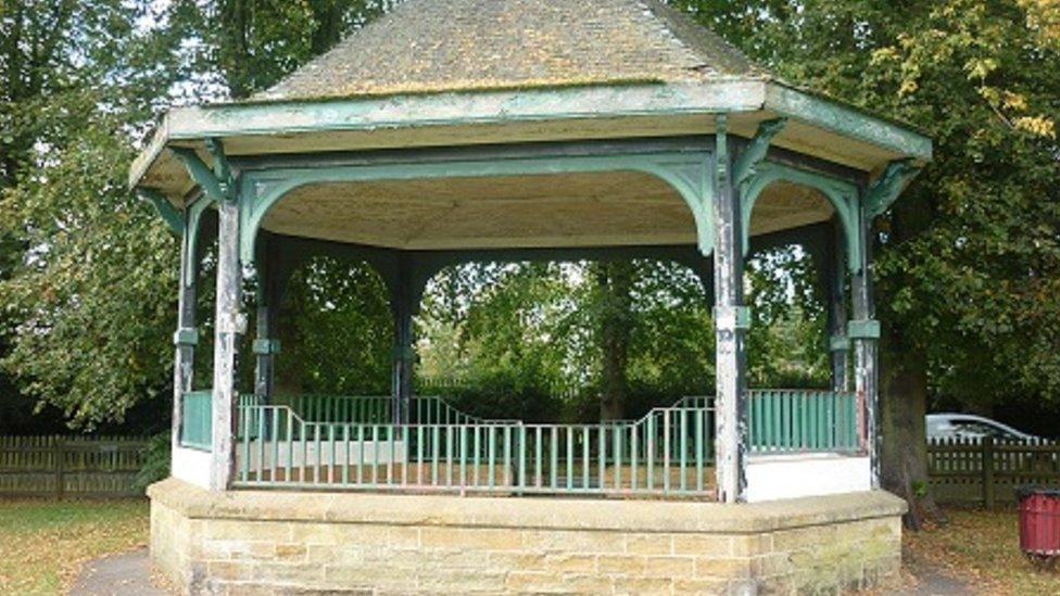 The bandstand