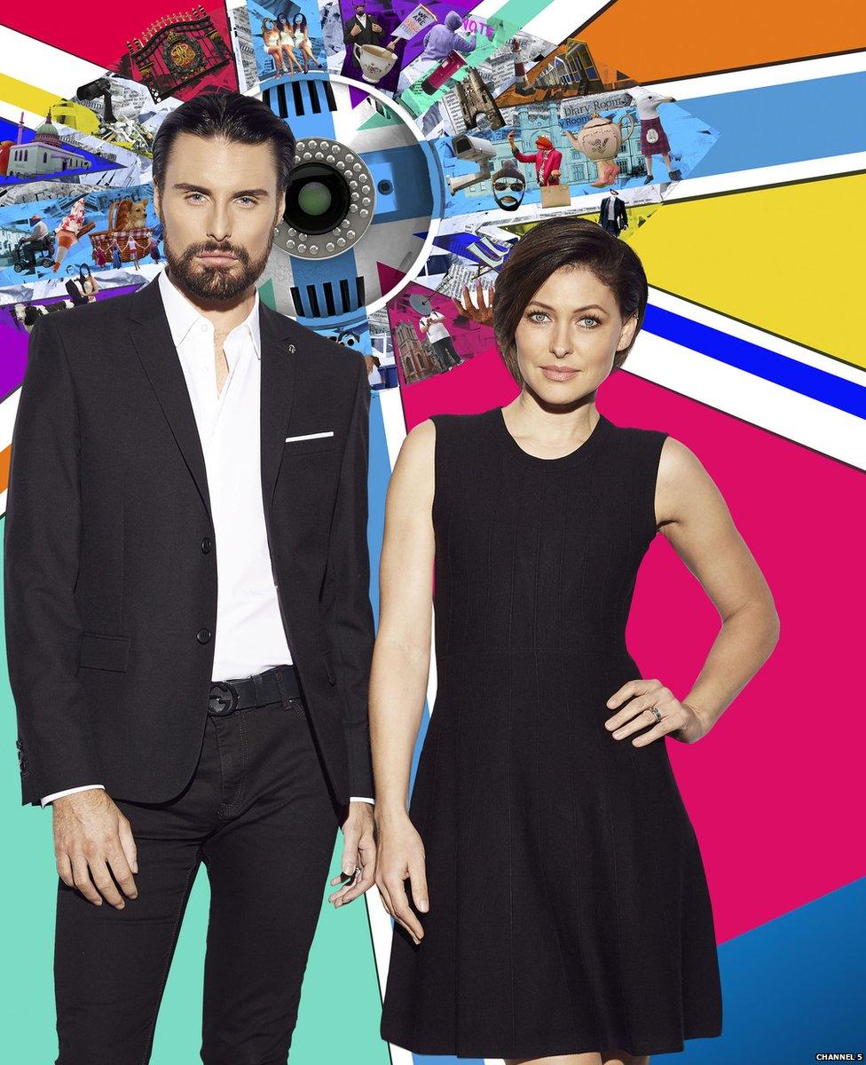 Rylan Clark-Neal and Emma Willis