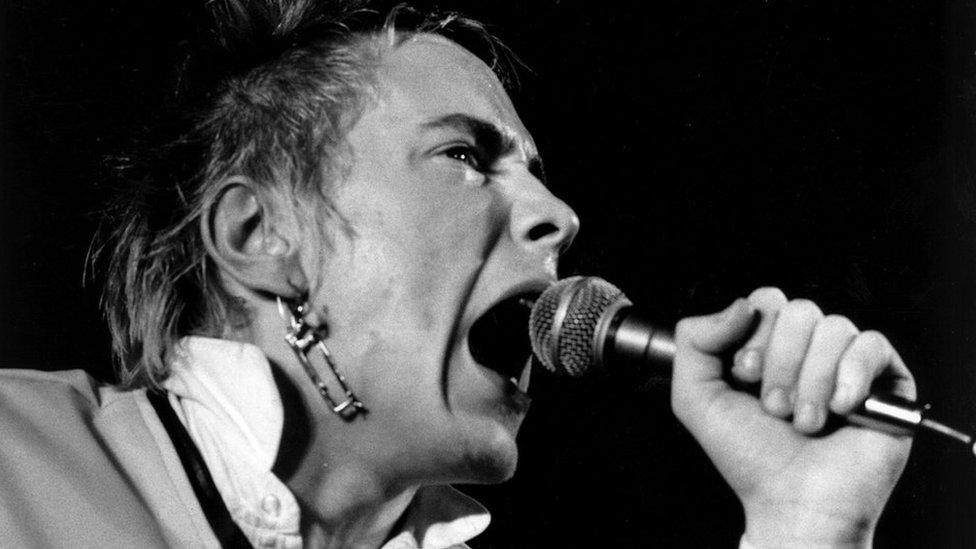 John Lydon singing