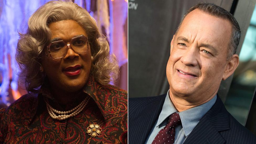 Tyler Perry and Tom Hanks