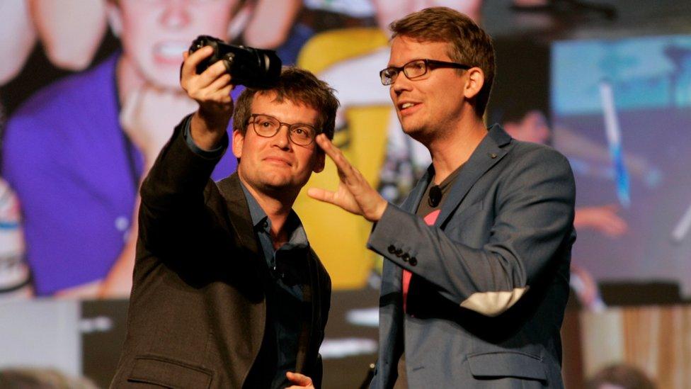 John and Hank Green