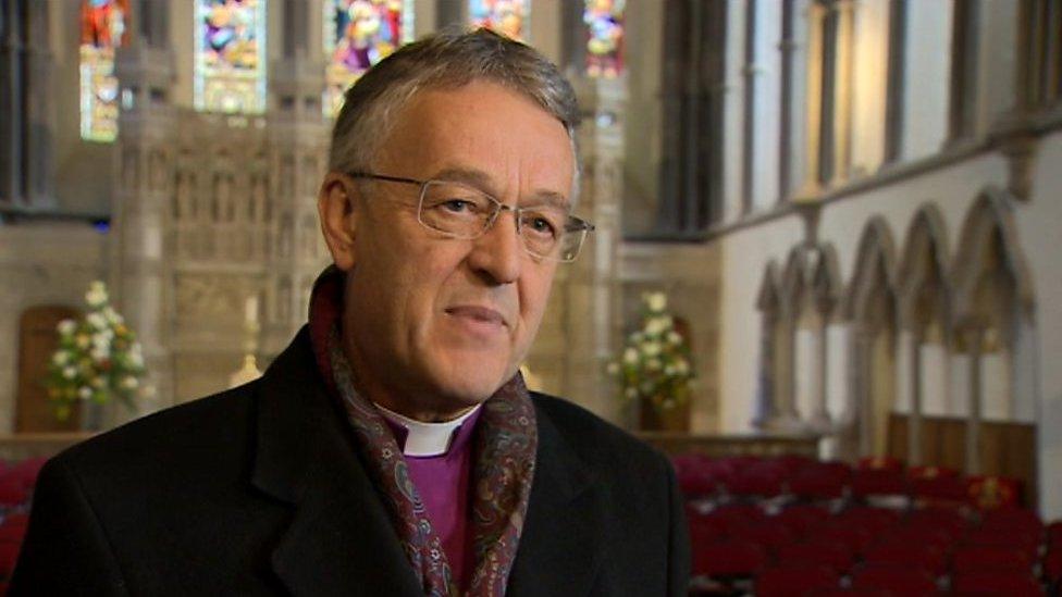 The new Archbishop of Wales the Most Rev John Davies