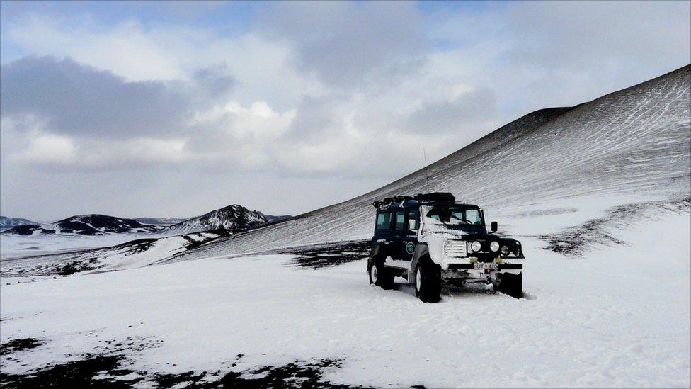 Landrover in Iceland