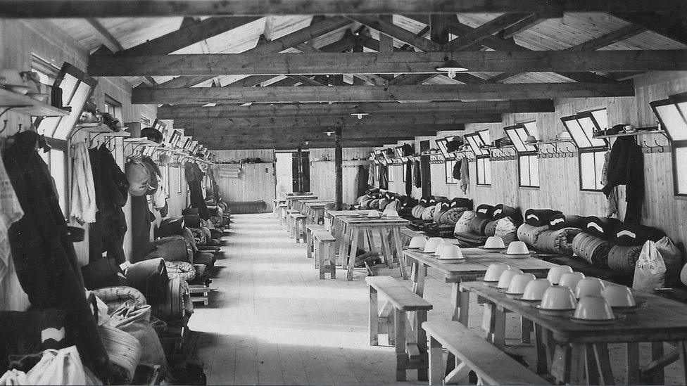 Hut from First World War