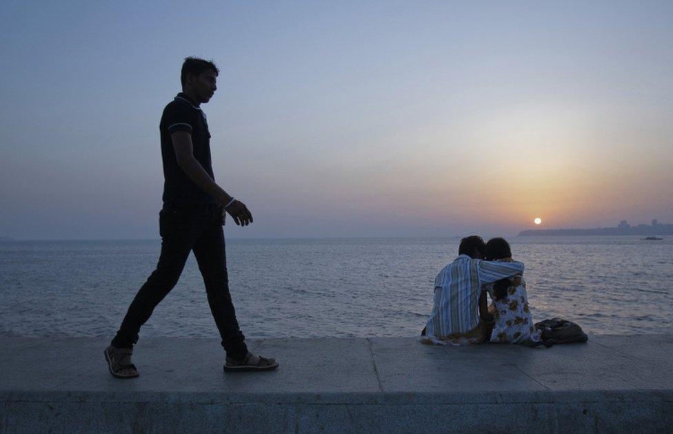 Mumbai couple - file picture