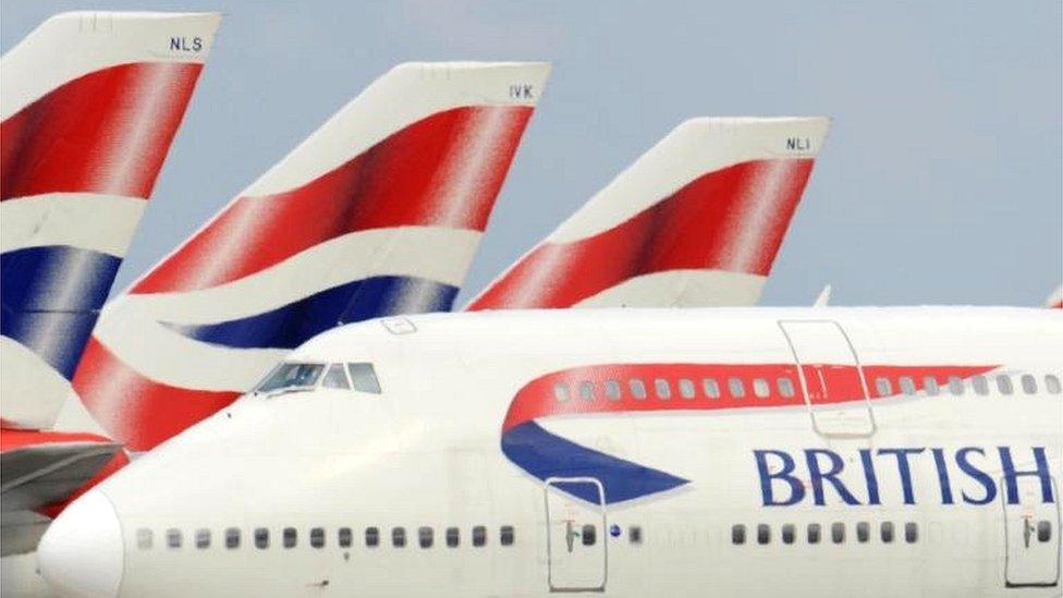 British Airways planes