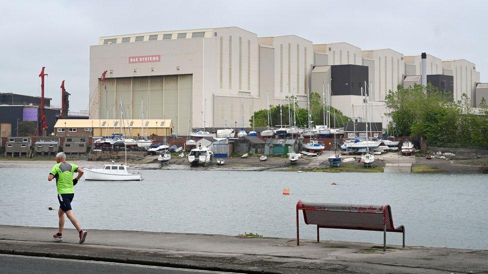 BAE Systems' Barrow shipyard