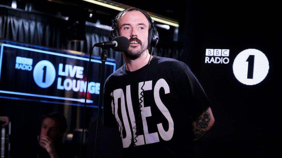 IDLES in the Live Lounge