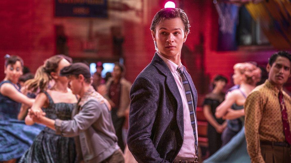 Ansel Elgort in West Side Story