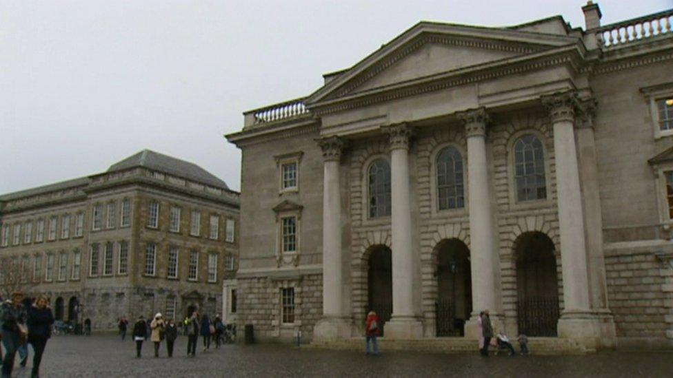 Trinity College in Dublin