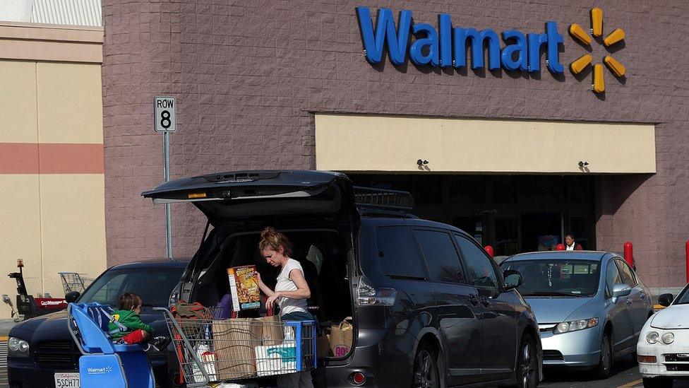 Walmart store