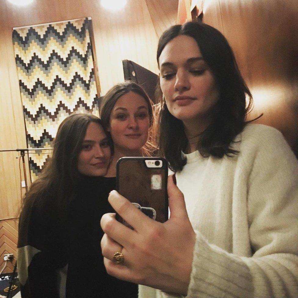 The Staves in the studio