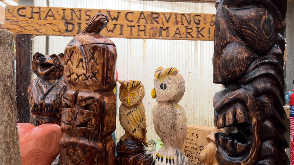 Wood carvings